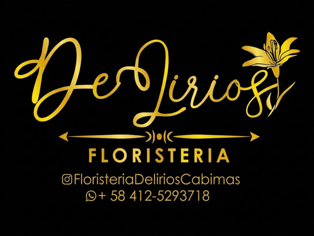 logo delirios floristeria