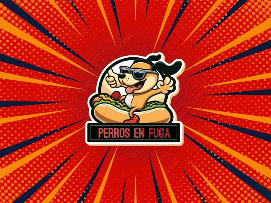 logo perros en fuga